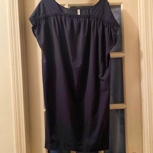 By Organic Dress Navy Dress